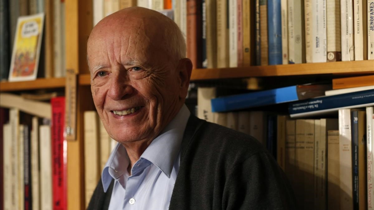 Emilio Lledó, filósofo y profesor